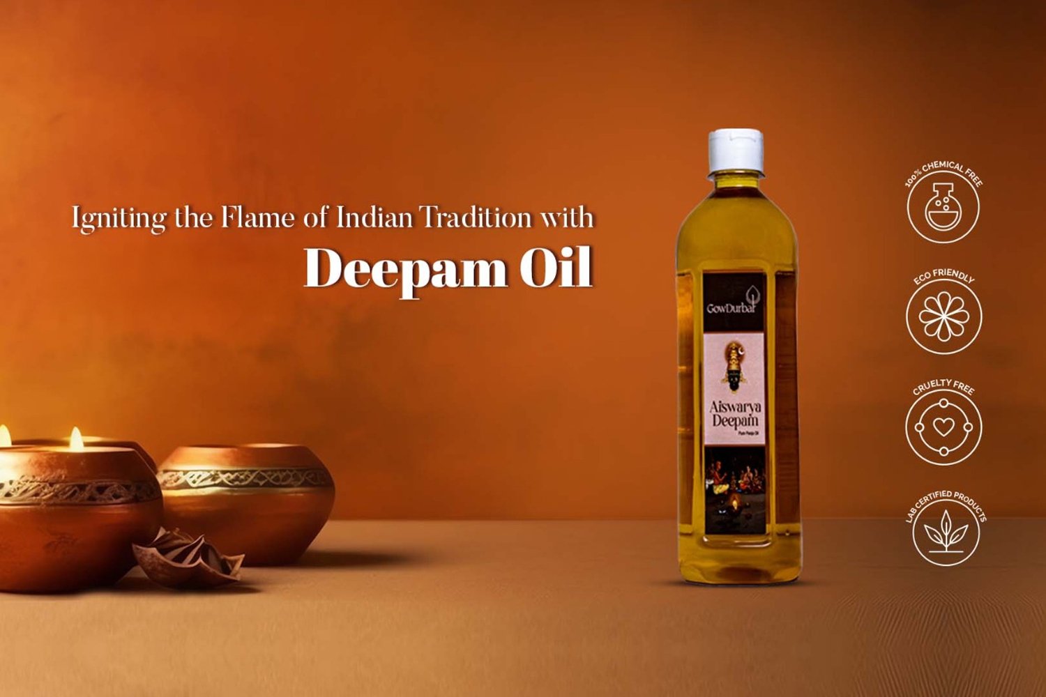 The Spiritual Significance of Deepam Oil in Indian Rituals – Why CHANKU Stands Out
